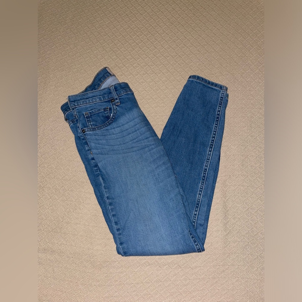Everlane Medium Wash Mid Rise Skinny Jeans Size 28